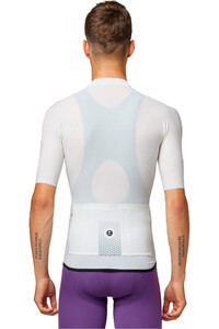 Pissei maillot manga corta hombre PRIMAPELLE BLANCO vista trasera