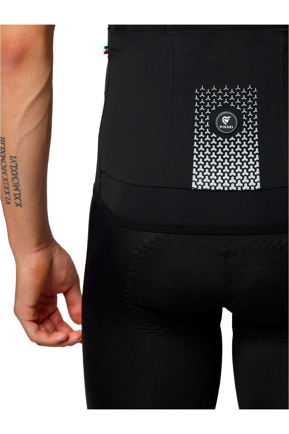 Pissei maillot manga corta hombre PRIMAPELLE NEGRO 03