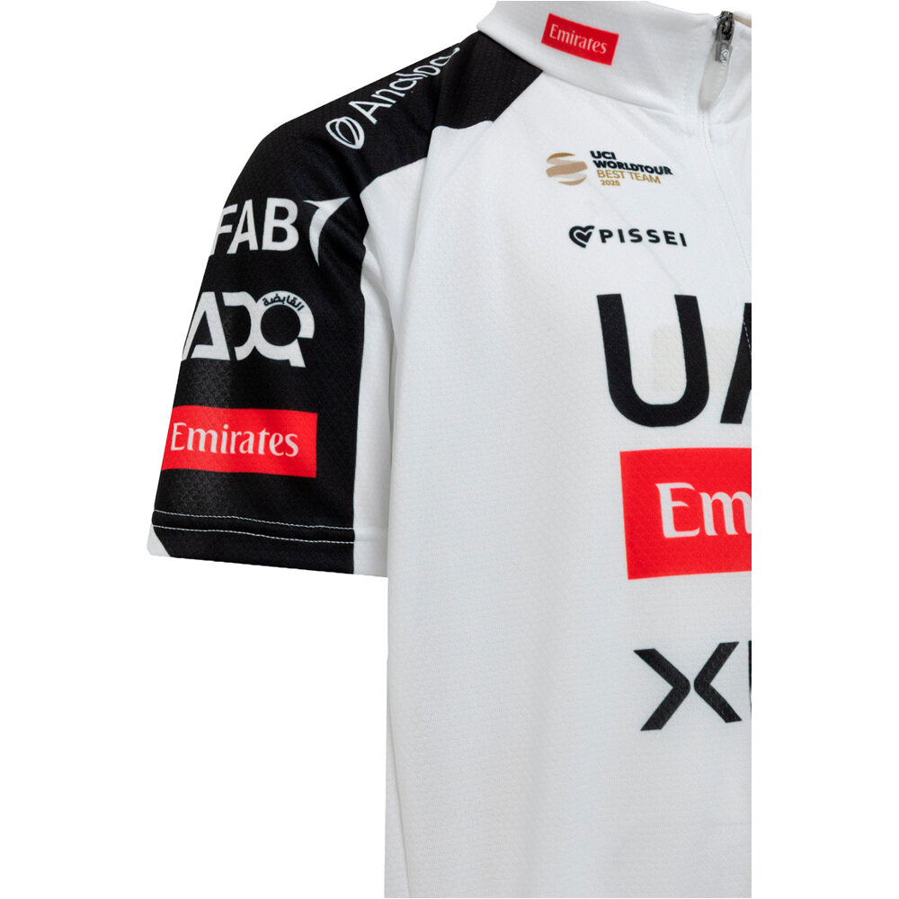Pissei maillot manga corta niño UAE REPLICA  vista detalle