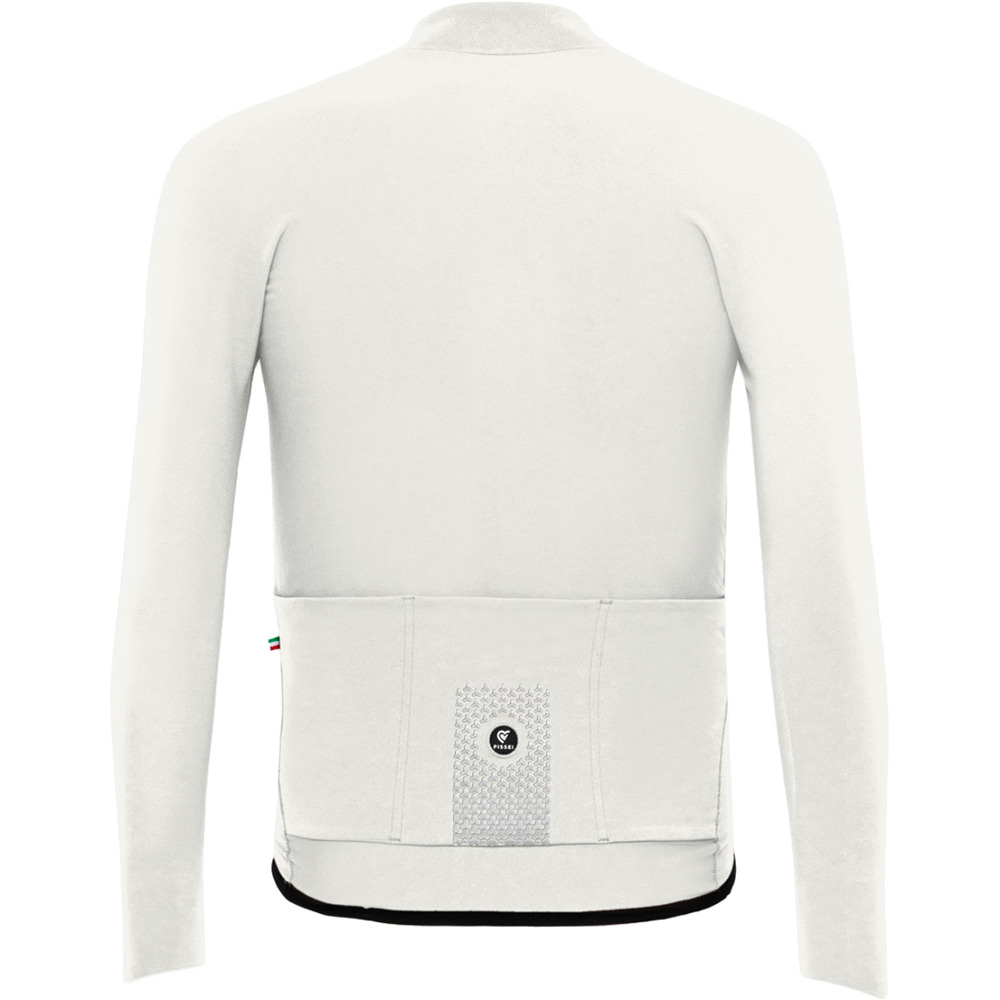 Pissei maillot manga larga hombre PRIMAPELLE WINTER LONG SLEEVE JERSEY BLANCO 08