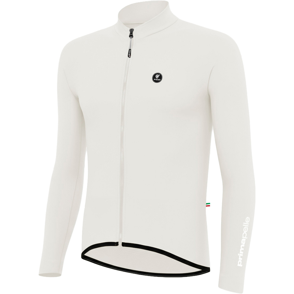 Pissei maillot manga larga hombre PRIMAPELLE WINTER LONG SLEEVE JERSEY BLANCO 09