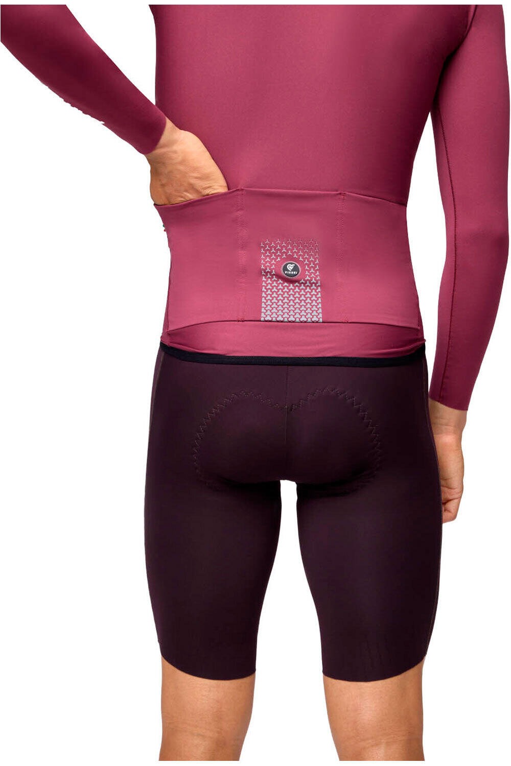 Pissei maillot manga larga hombre PRIMAPELLE WINTER LONG SLEEVE JERSEY MORADO 03