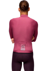 Pissei maillot manga larga hombre PRIMAPELLE WINTER LONG SLEEVE JERSEY MORADO vista trasera