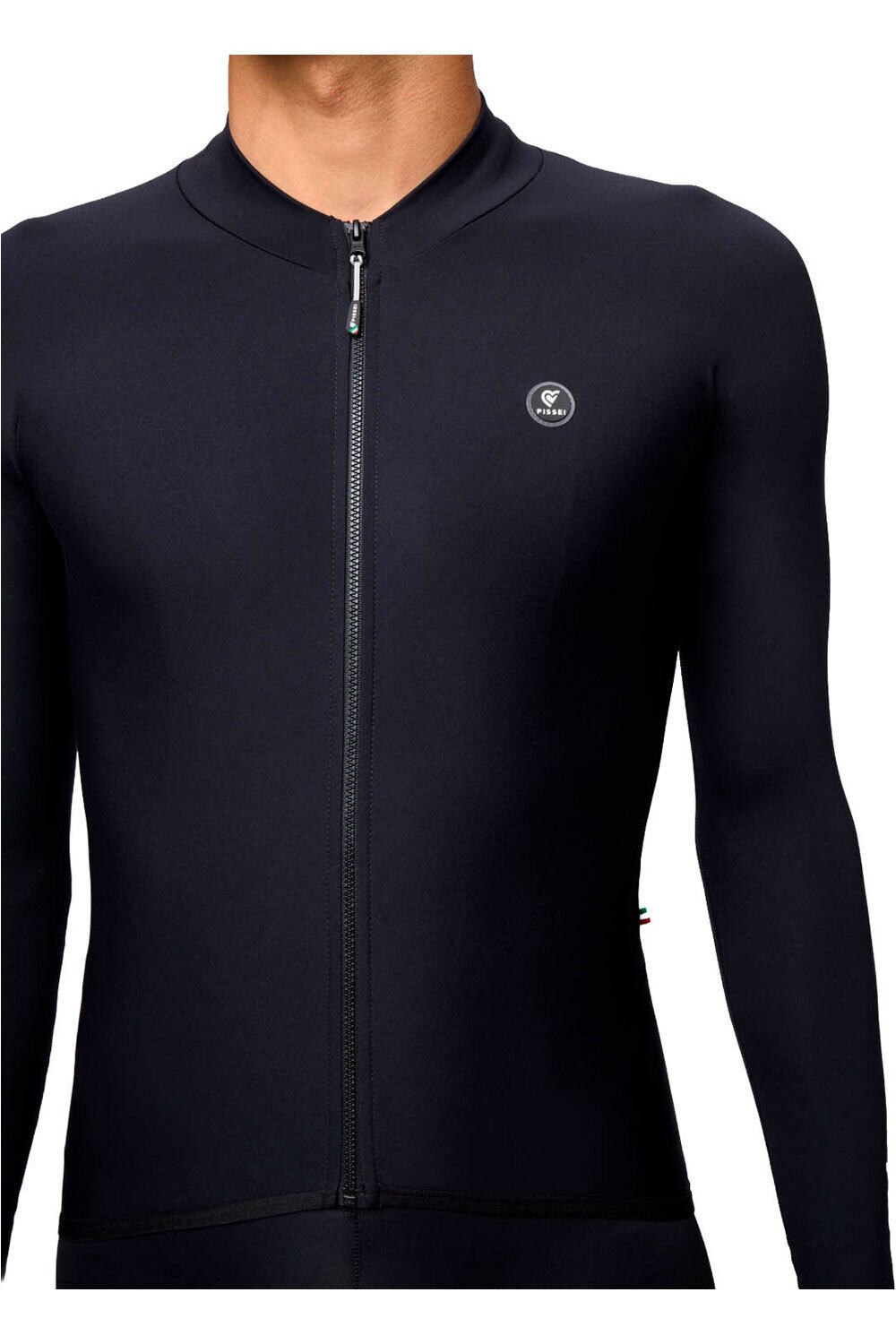 Pissei maillot manga larga hombre PRIMAPELLE WINTER LONG SLEEVE JERSEY NEGRO 03