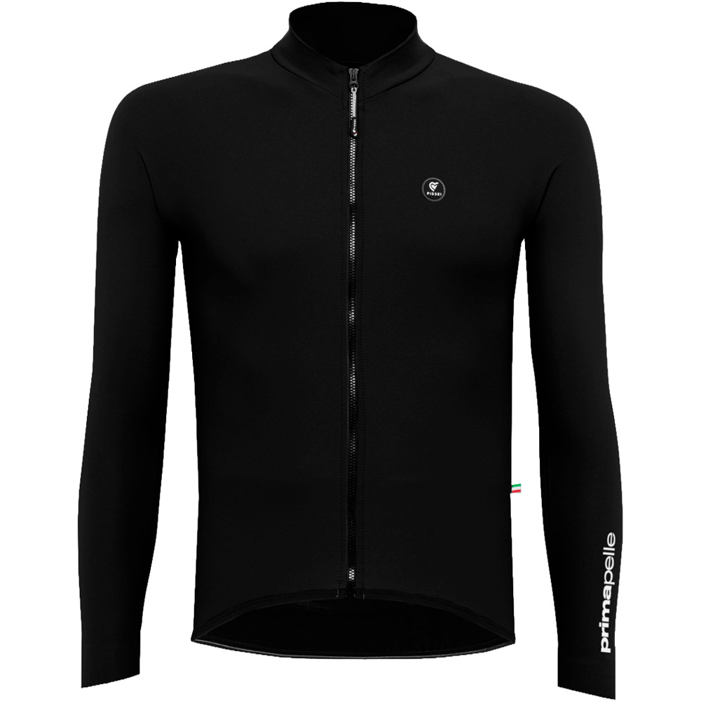 Pissei maillot manga larga hombre PRIMAPELLE WINTER LONG SLEEVE JERSEY NEGRO 07