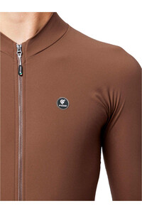 Pissei maillot manga larga hombre PRIMAPELLE WINTER MARRON 04