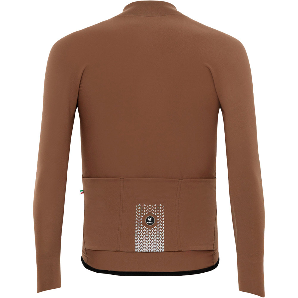 Pissei maillot manga larga hombre PRIMAPELLE WINTER MARRON 06