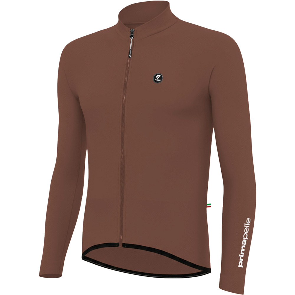 Pissei maillot manga larga hombre PRIMAPELLE WINTER MARRON 07