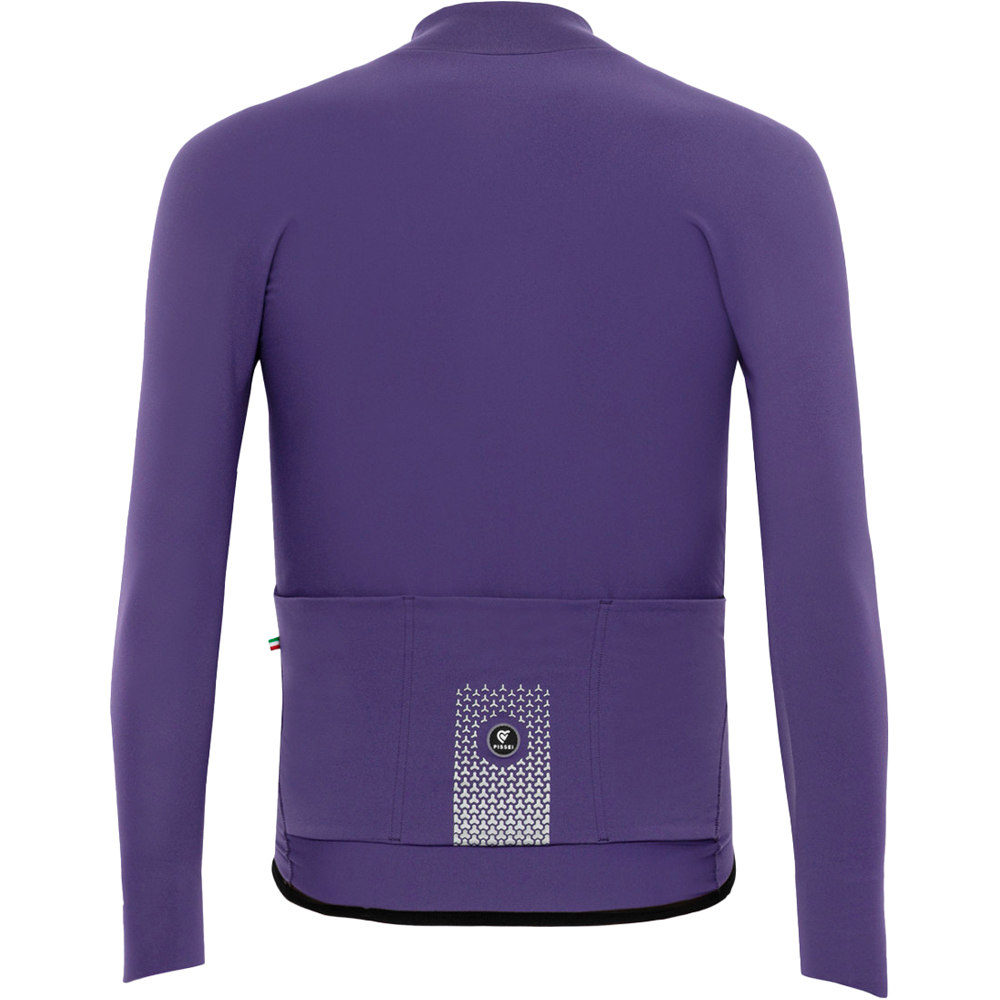 Pissei maillot manga larga hombre PRIMAPELLE WINTER MORADO 06