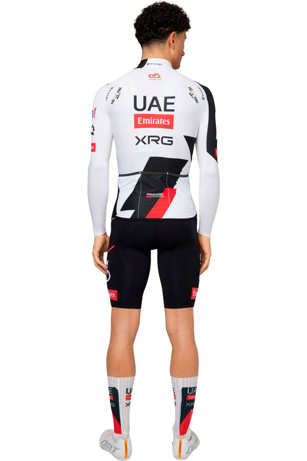 Pissei maillot manga larga hombre UAE PRIMAPELLE OFFICIAL  vista detalle