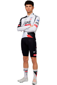 Pissei maillot manga larga hombre UAE PRIMAPELLE OFFICIAL  vista trasera