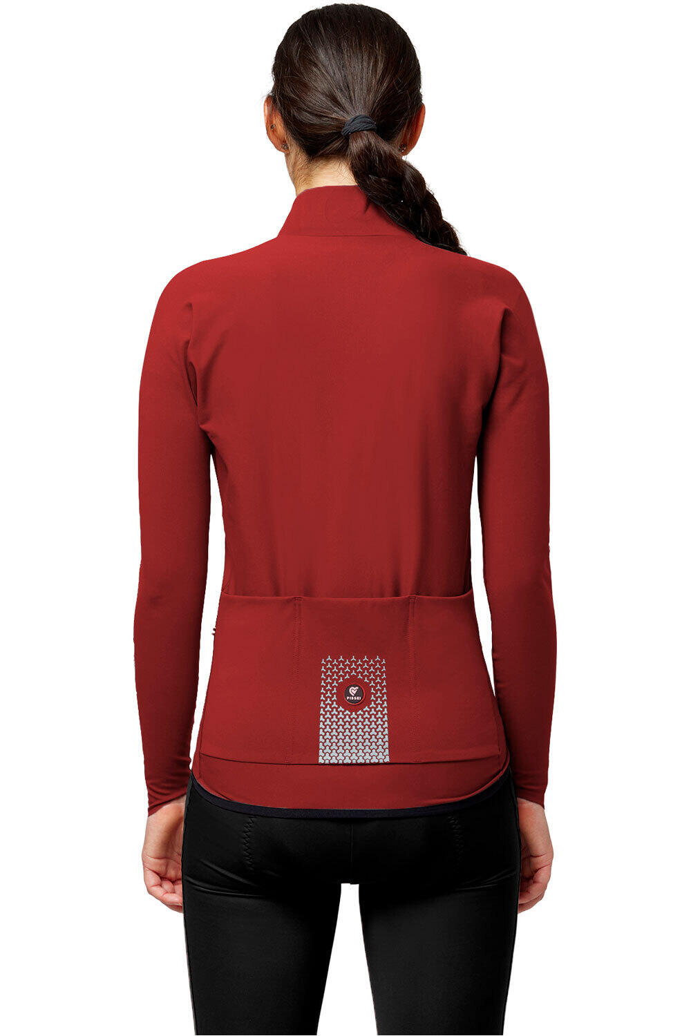 Pissei maillot manga larga mujer PRIMAPELLE WOMEN WINTER LONG SLEEVE JERSEY  vista trasera