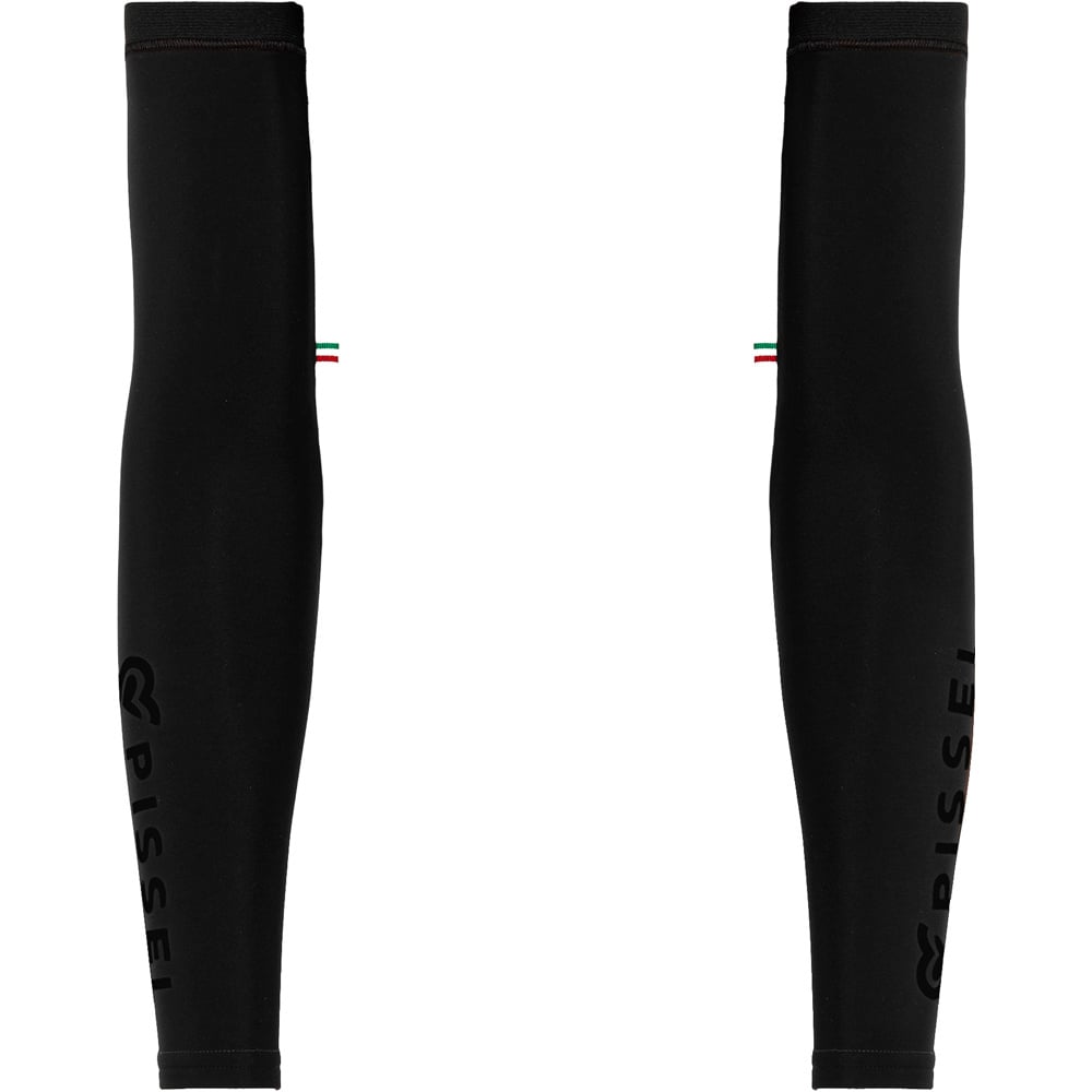 Pissei perneras largas ciclismo MONVISO NEGRO vista frontal