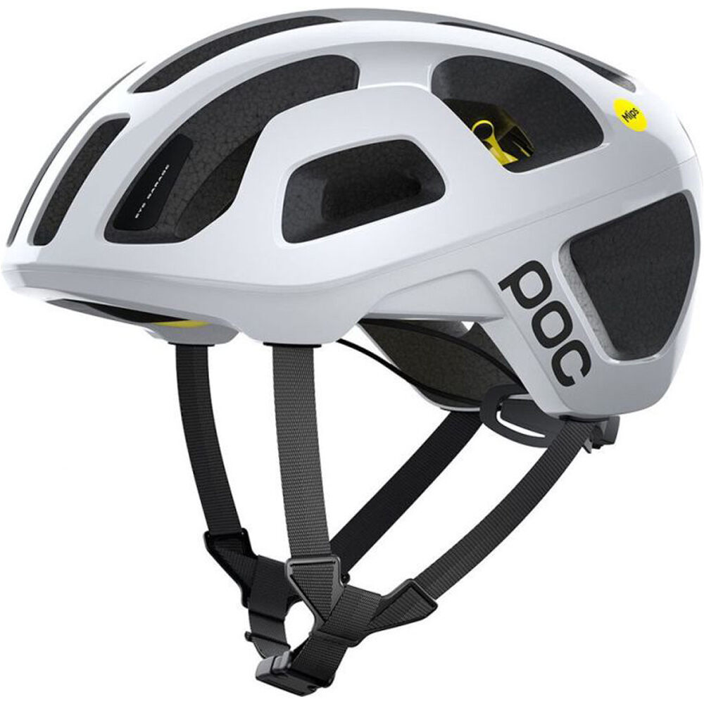 Poc casco bicicleta OCTAL BLANCO vista frontal
