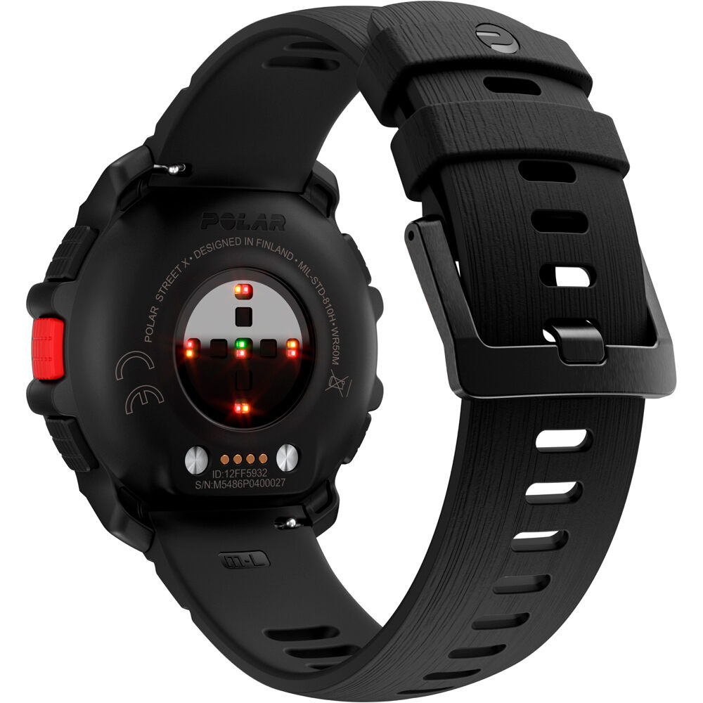 Polar pulsómetros con gps STREET X BLK S-L  01