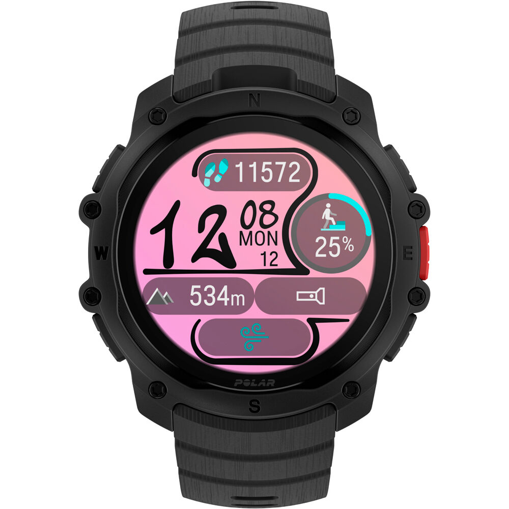 Polar pulsómetros con gps STREET X BLK S-L  09