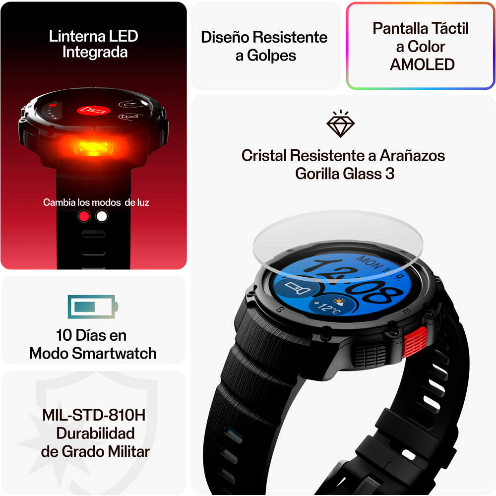 Polar pulsómetros con gps STREET X BLK S-L  14