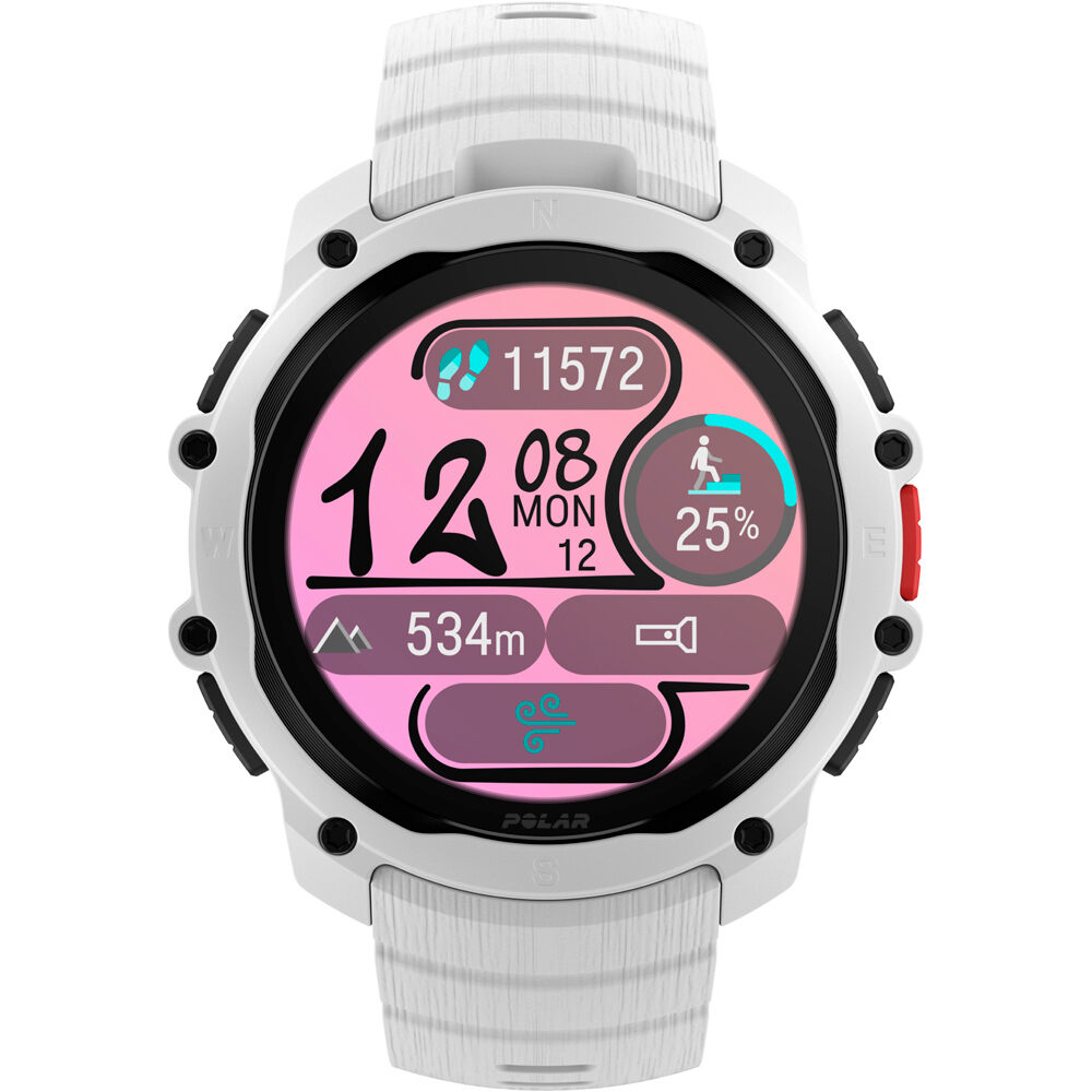 Polar pulsómetros con gps STREET X WHI S-L  09