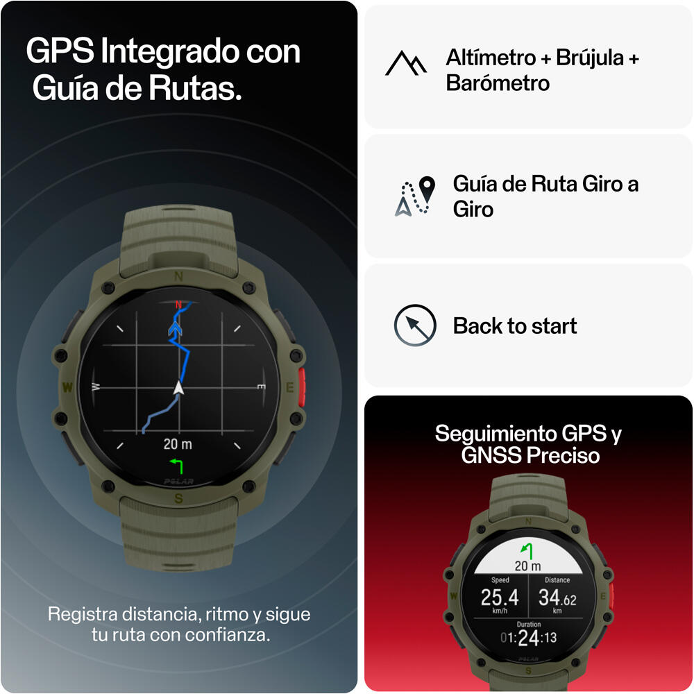 Polar pulsómetros con gps STREET X WHI S-L  16