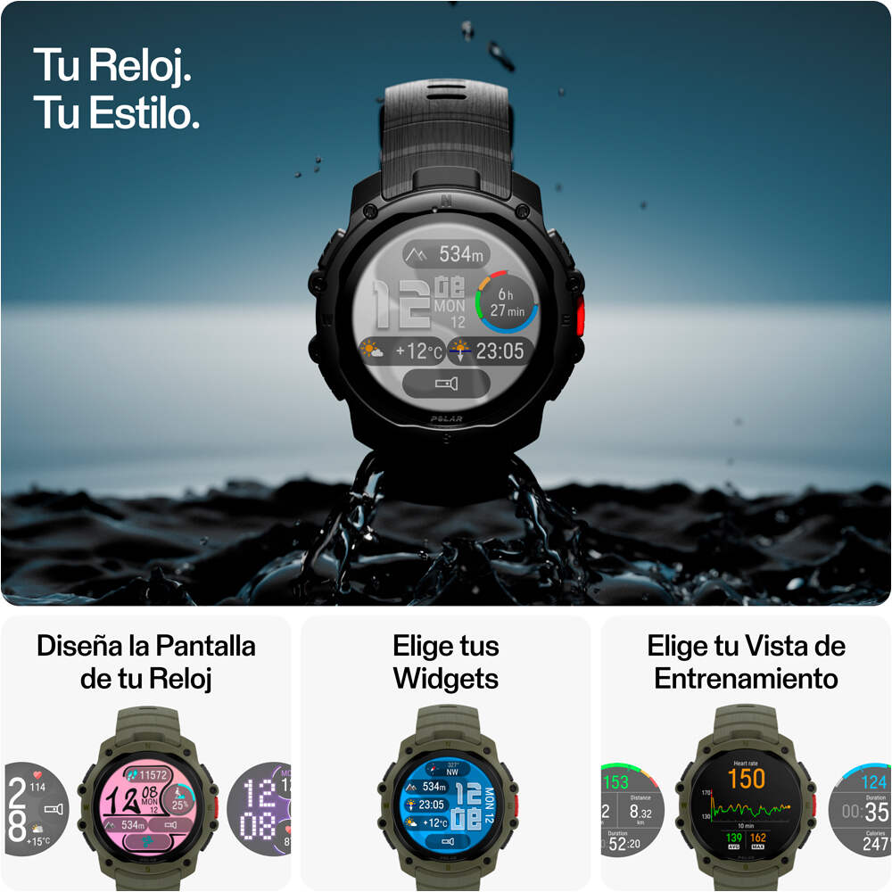 Polar pulsómetros con gps STREET X WHI S-L  19