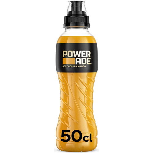 POWERADE GOLDEN MANGO, 50 CL