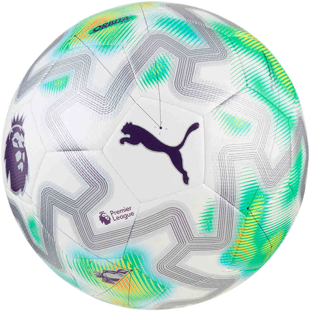 Puma balon fútbol ORBITA CUP PREMIER LEAGUE BLANCO vista frontal