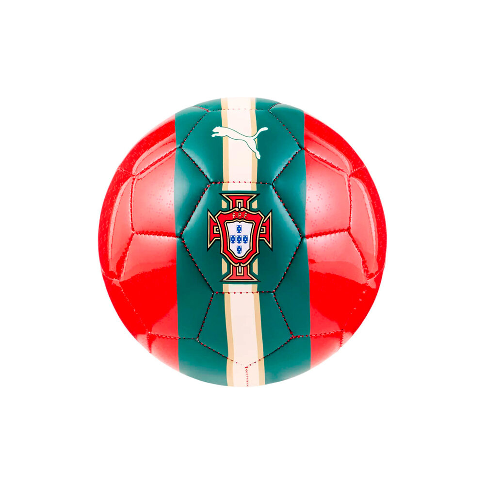 Puma balon fútbol PORTUGAL 25 FAN MINI ROJO vista frontal