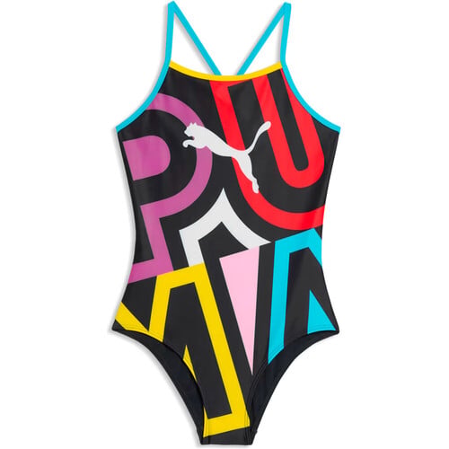 Puma bañador natación niña PLACED PRINT SWIMSUIT 1P 