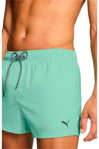 Puma bañador playa hombre SWIM MEN SHORT VERDE vista detalle