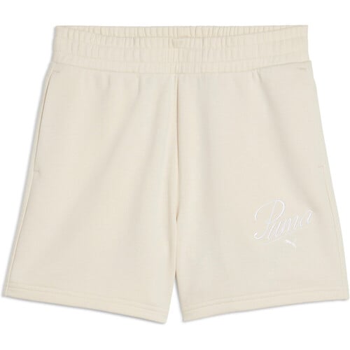 Puma bermuda mujer ESSENTIALS SCRIPT MARRON
