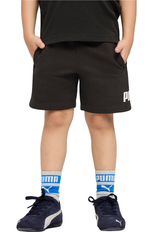 PUMA ESSENTIALS LOGO negro