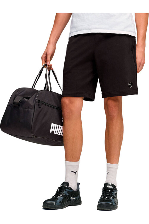 Puma bermudas hombre ESSENTIAL ELEVATED NEGRO
