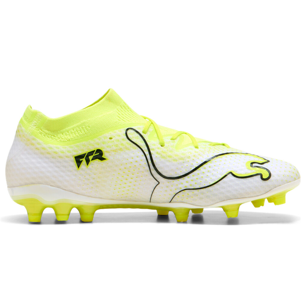 Puma botas de futbol cesped artificial FUTURE 10 MATCH AG BLAM BLANCO lateral exterior