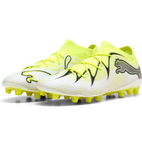 Puma botas de futbol cesped artificial FUTURE 10 MATCH AG BLAM BLANCO lateral interior
