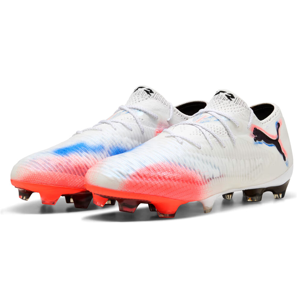Puma botas de futbol cesped artificial FUTURE 8 ULTIMATE LOW FG BLANCO lateral interior