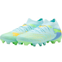Puma botas de futbol cesped artificial FUTURE 9 MATCH LIGHT UP FG/MG MUJER VERDE lateral interior