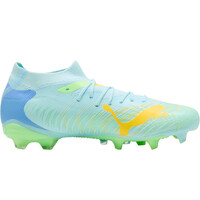 Puma botas de futbol cesped artificial FUTURE 9 MATCH LIGHT UP FG/MG MUJER VERDE puntera