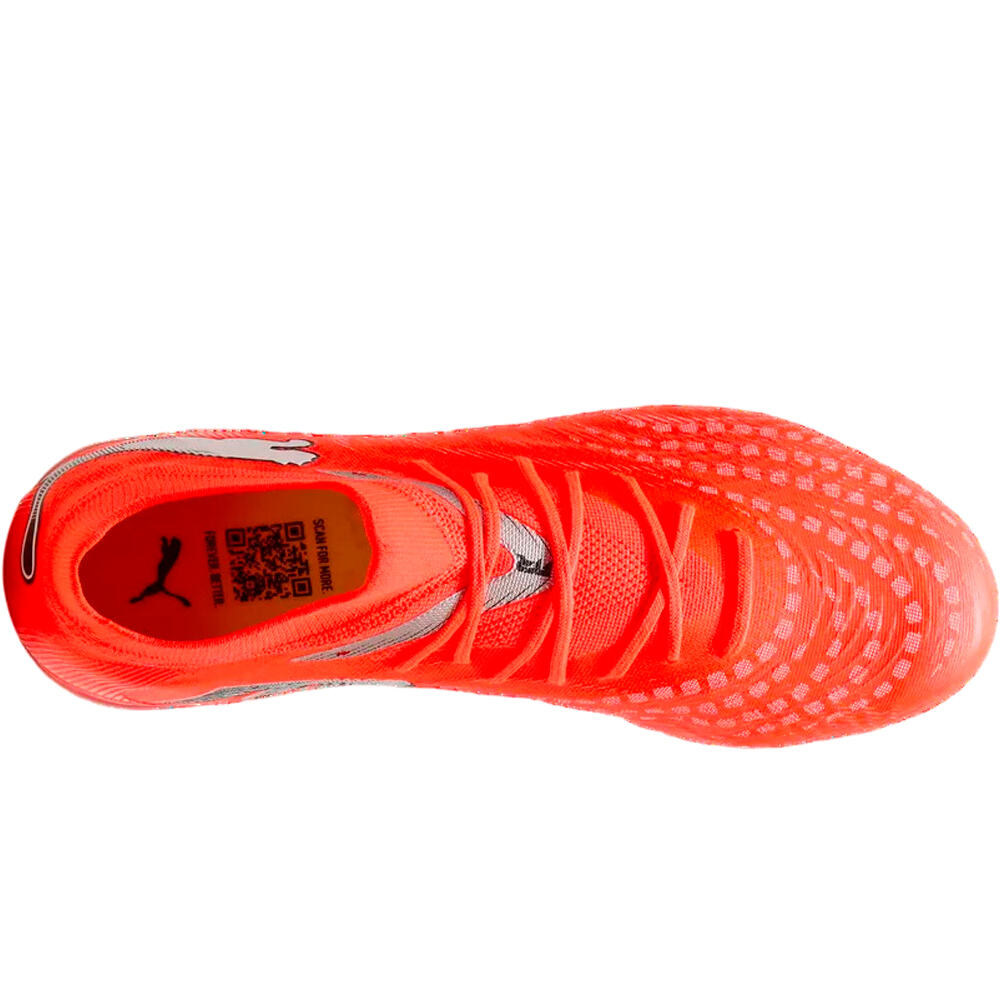 Puma botas de futbol cesped artificial FUTURE 9 MATCH MG RO ROJO vista superior