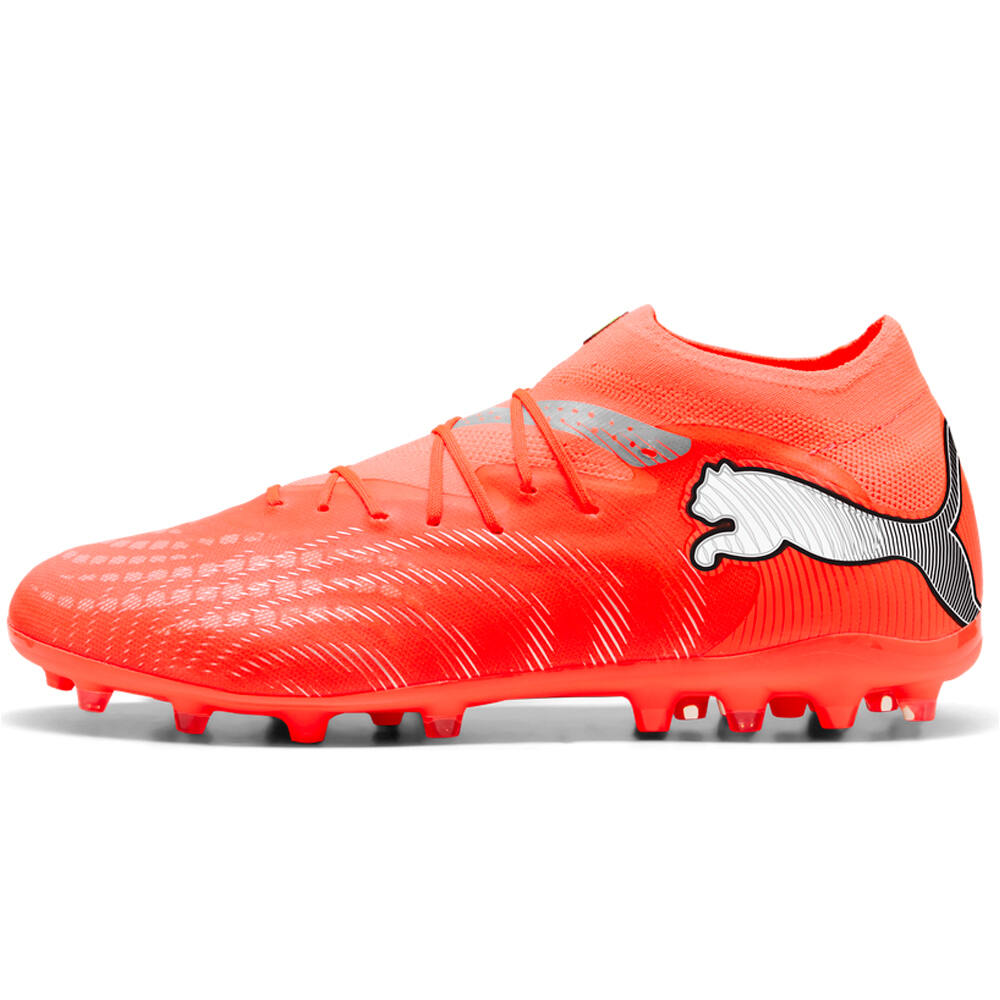 Puma botas de futbol cesped artificial FUTURE 9 PRO MG ROJO lateral exterior