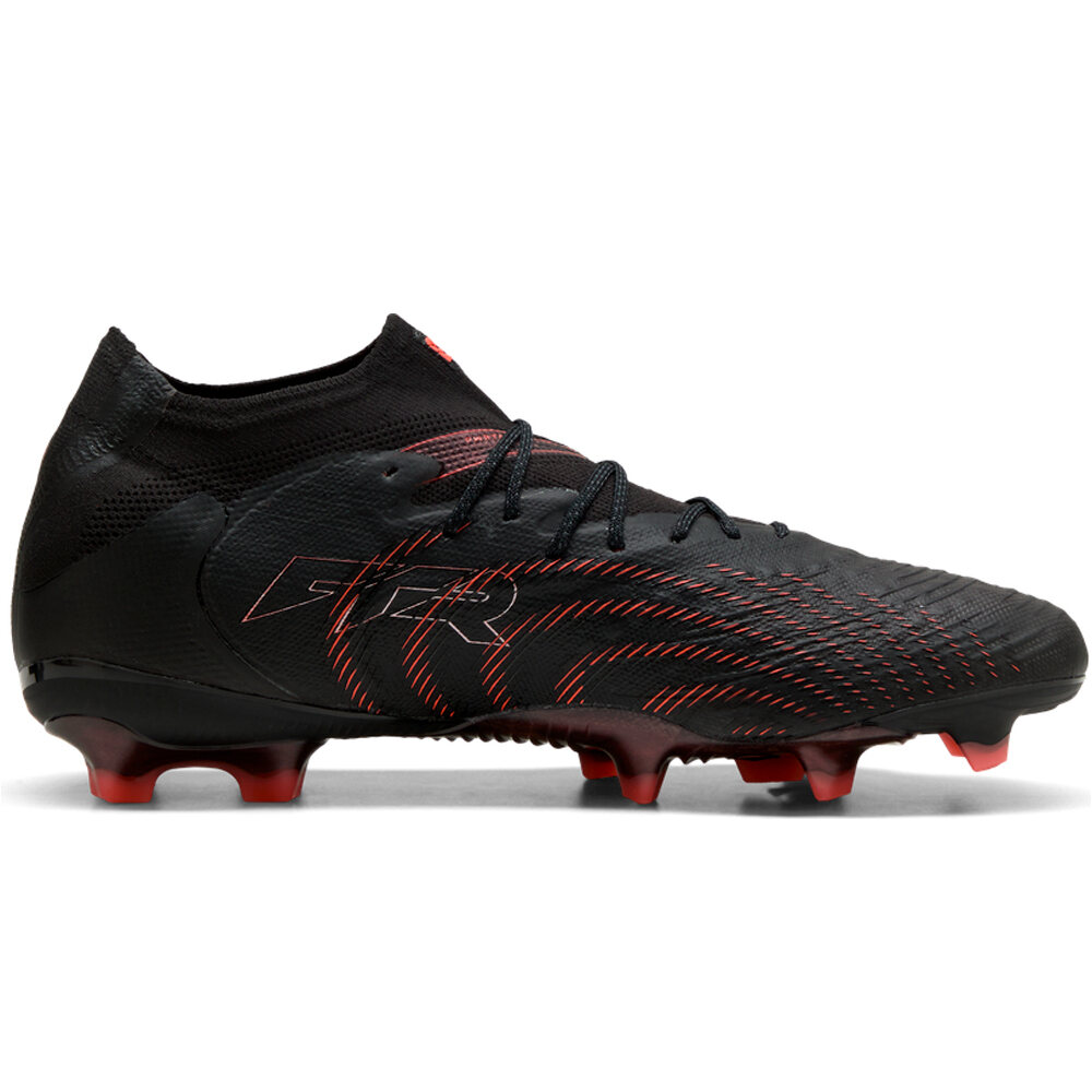 Puma botas de futbol cesped artificial FUTURE 9 ULTIMATE FG NEGRO lateral interior