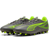 Puma botas de futbol cesped artificial ULTRA 5 PLAY MG GRIS lateral interior
