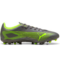 Puma botas de futbol cesped artificial ULTRA 5 PLAY MG GRIS puntera