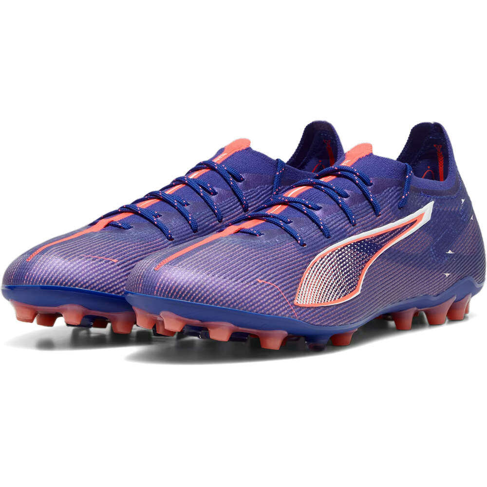 Puma botas de futbol cesped artificial ULTRA 5 ULTIMATE MG AZUL lateral interior