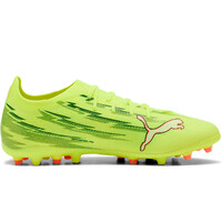 Puma botas de futbol cesped artificial ULTRA 6 PRO MG AMARILLO lateral interior