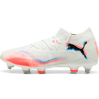 Puma botas de futbol cesped natural FUTURE 8 MATCH MXSG BLANCO lateral exterior