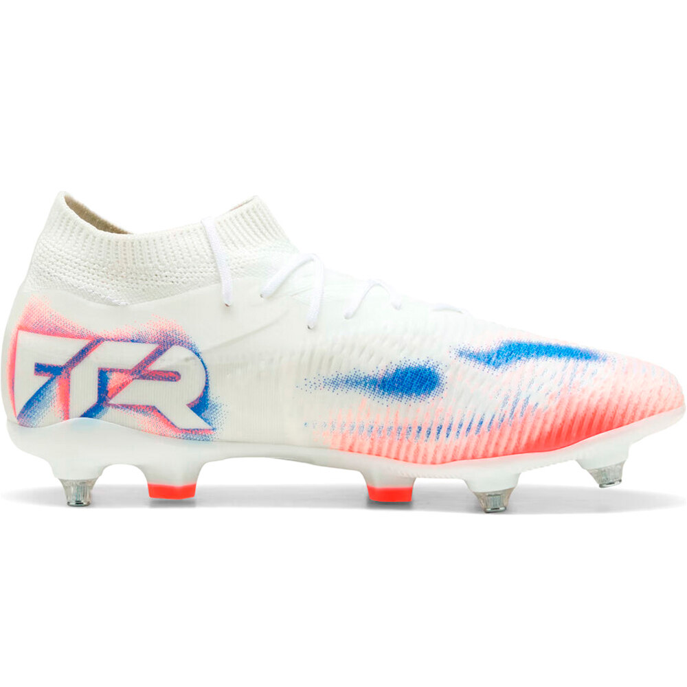 Puma botas de futbol cesped natural FUTURE 8 MATCH MXSG BLANCO puntera