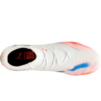 Puma botas de futbol cesped natural FUTURE 8 MATCH MXSG BLANCO vista superior