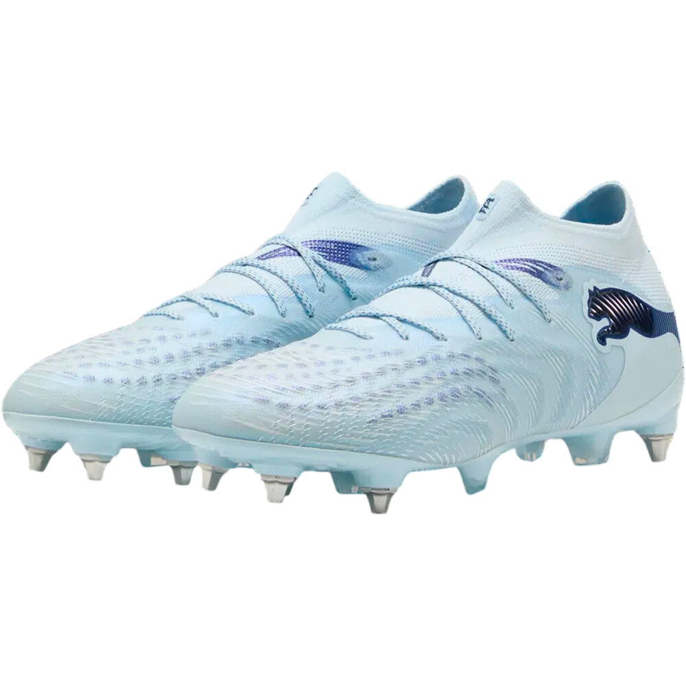 Puma botas de futbol cesped natural FUTURE 9 ULTIMATE MXSG AZUL lateral interior