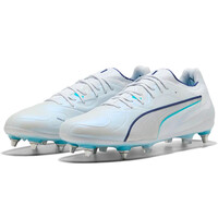 Puma botas de futbol cesped natural KING 20 ULTIMATE MxS GRIS lateral interior