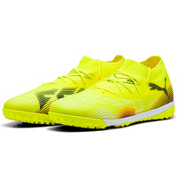 Puma botas de futbol multitaco y terreno duro FUTURE 8 MATCH TT AMARILLO lateral interior